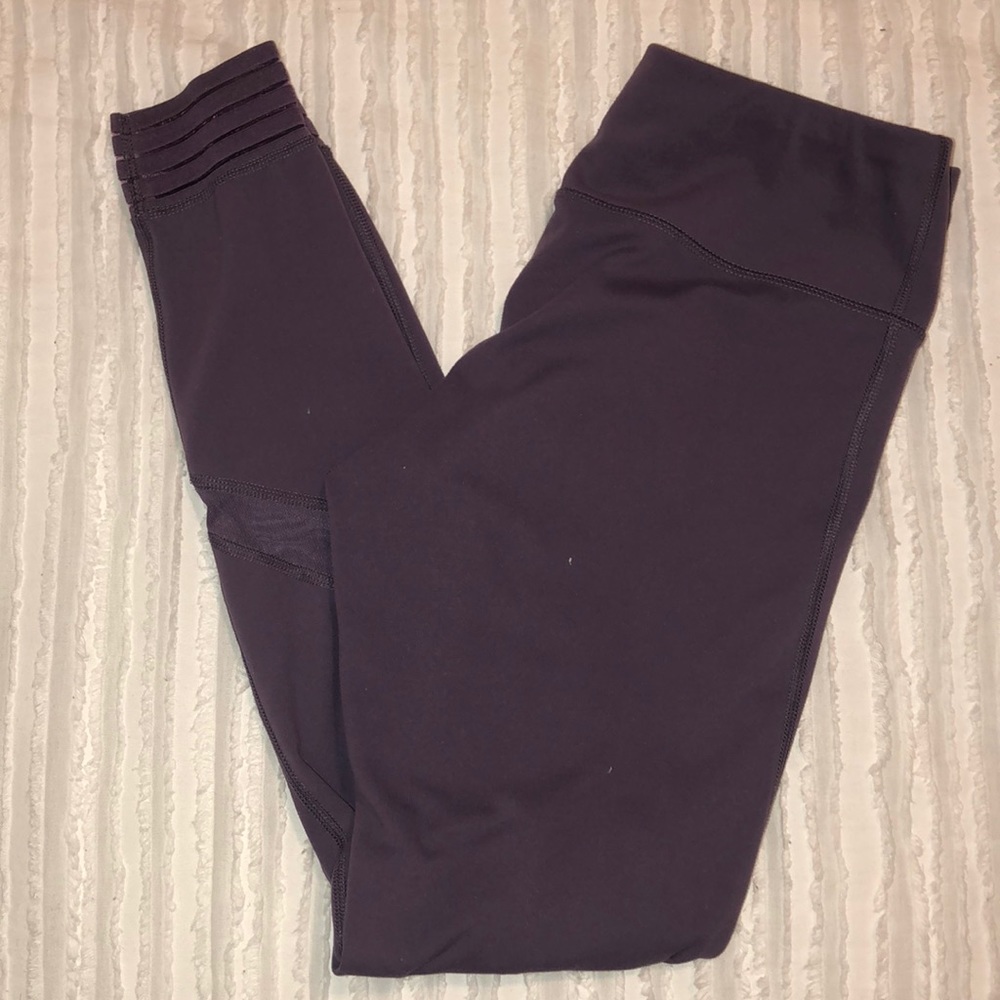 Matte purple leggings 😈